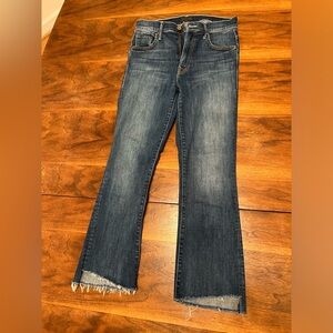 Mother Denim size 26 Insider Crop Fray